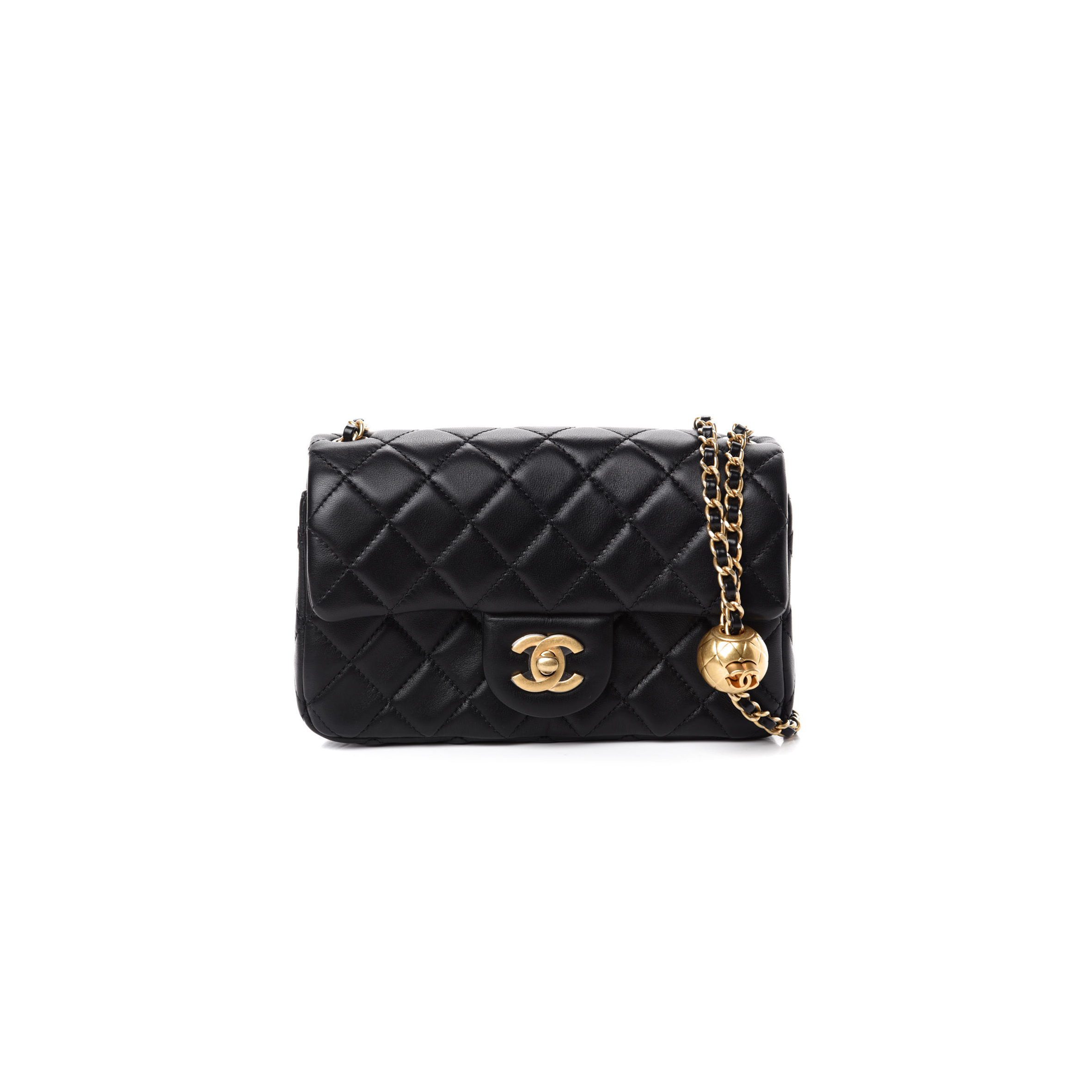 CHANEL MINI RECTANGULAR PEARL CRUSH FLAP AS1787 (19*13*7cm)